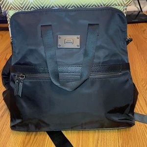 Steve Madden - All Black book bag and wristlet